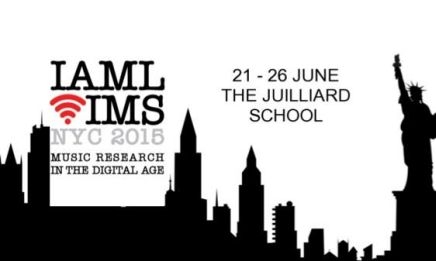 Λογότυπο συνεδρίου IAML/IMS 2015